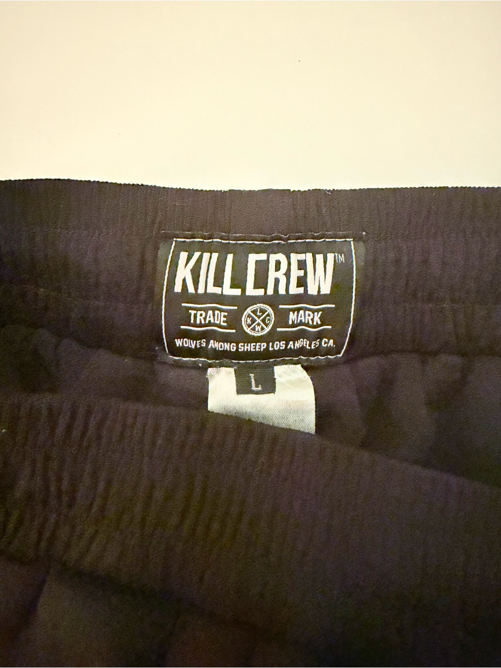 Kill Crew Muay Thai Flame Shorts (Mid Thigh Cut) - Black / Neon Green, Large — image 4 of 7